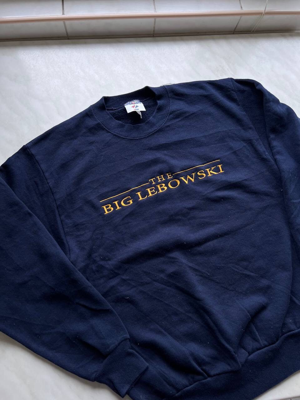 Vintage 90s The Big Lebowski Movie Vintage Sweatshirt big logo 1998 Size US M / EU 48-50 / 2 - 5 Thumbnail