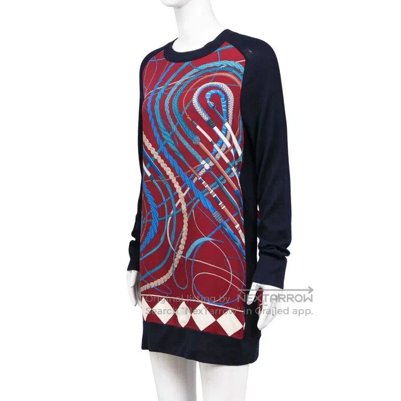 Hermes Hermes Straight-cut dress Size XS / US 0-2 / IT 36-38 - 5 Thumbnail