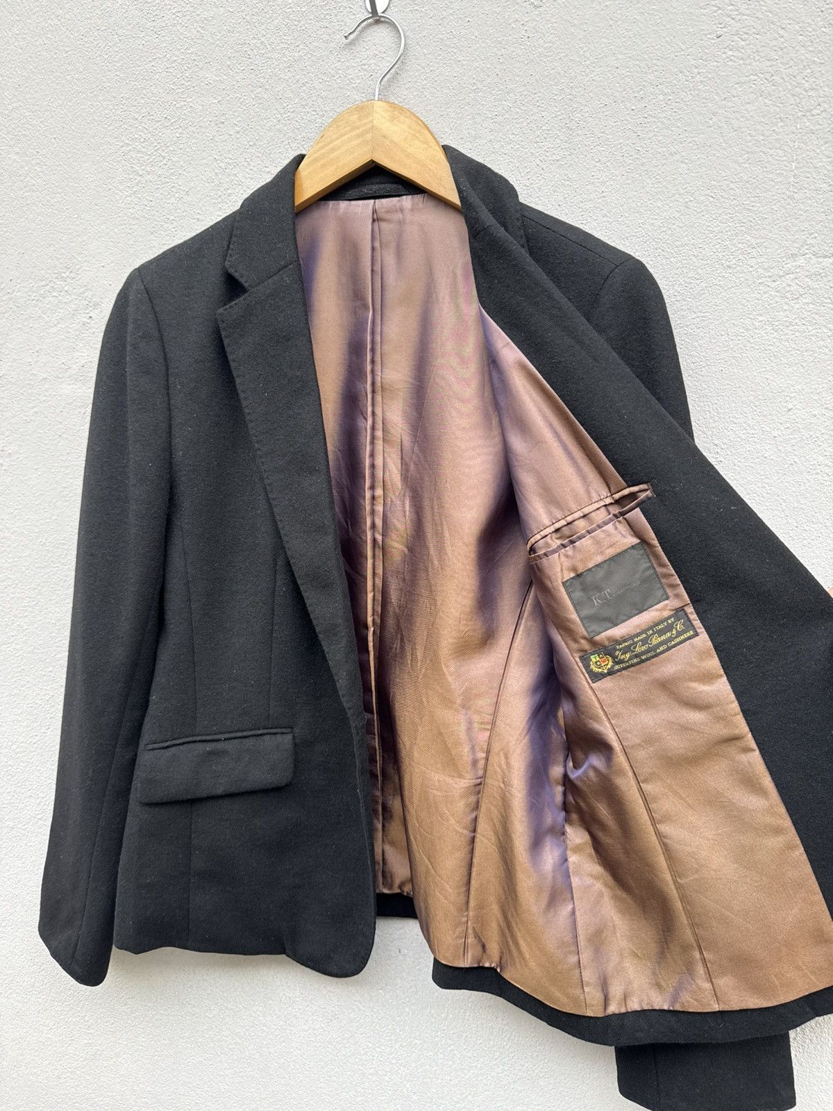 Loro Piana Loro Piana x Kiyoko Takase Premium Wool & Cashmere Blazer Size M / US 6-8 / IT 42-44 - 2 Thumbnail