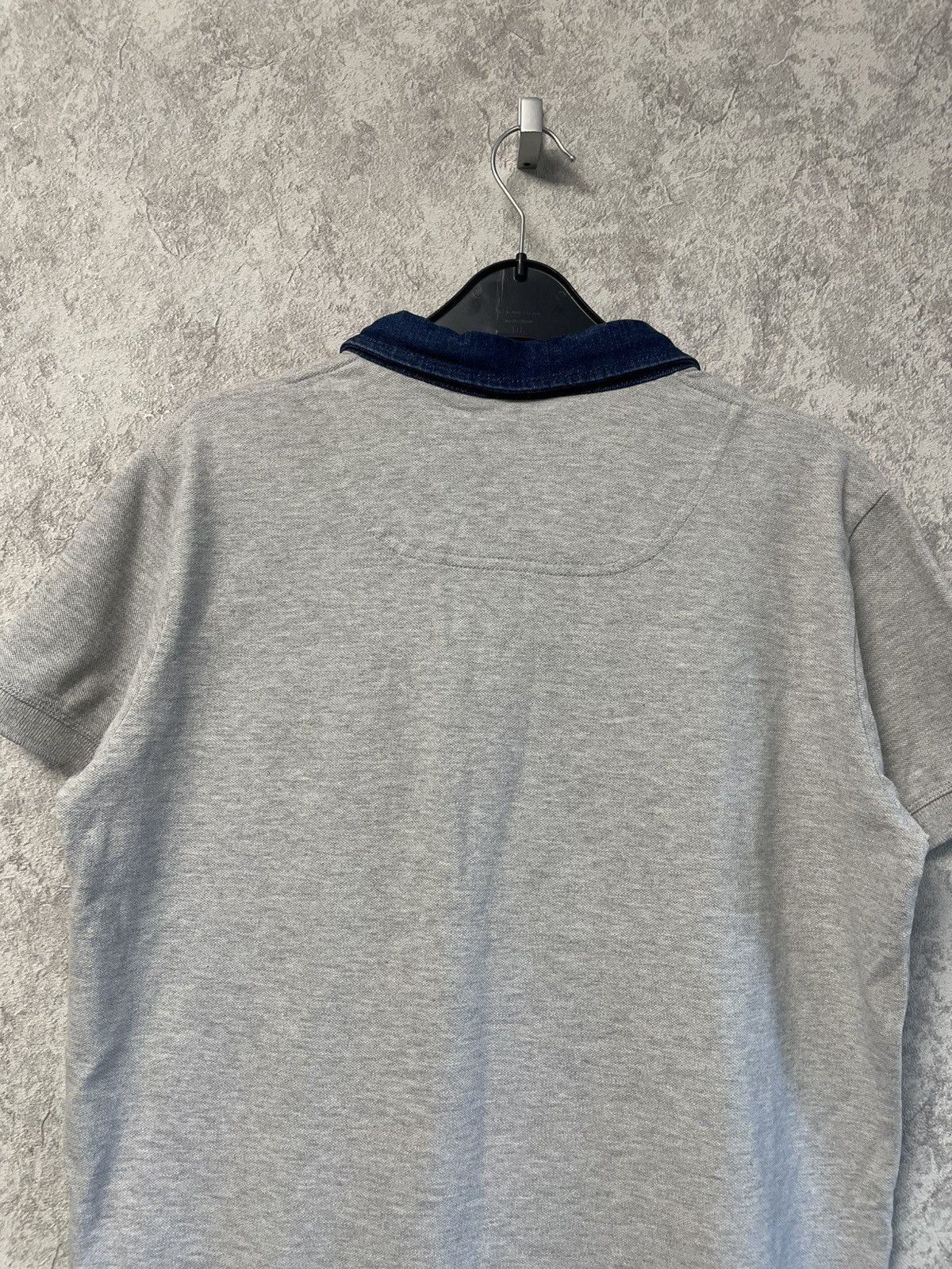 Diesel Vintage Diesel Metallic Logo Polo Shirt Y2K Size US L / EU 52-54 / 3 - 13 Thumbnail
