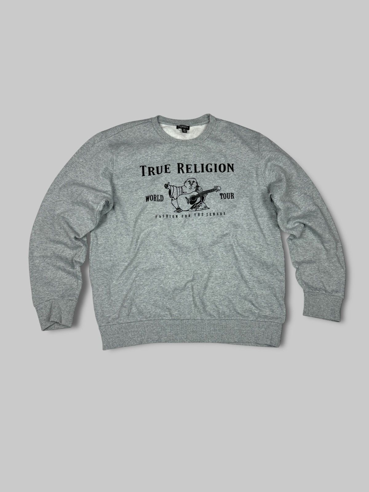 Japanese Brand × True Religion True Religion Budda Sweatshirt Crewneck Drip Size US XL / EU 56 / 4 - 1 Thumbnail