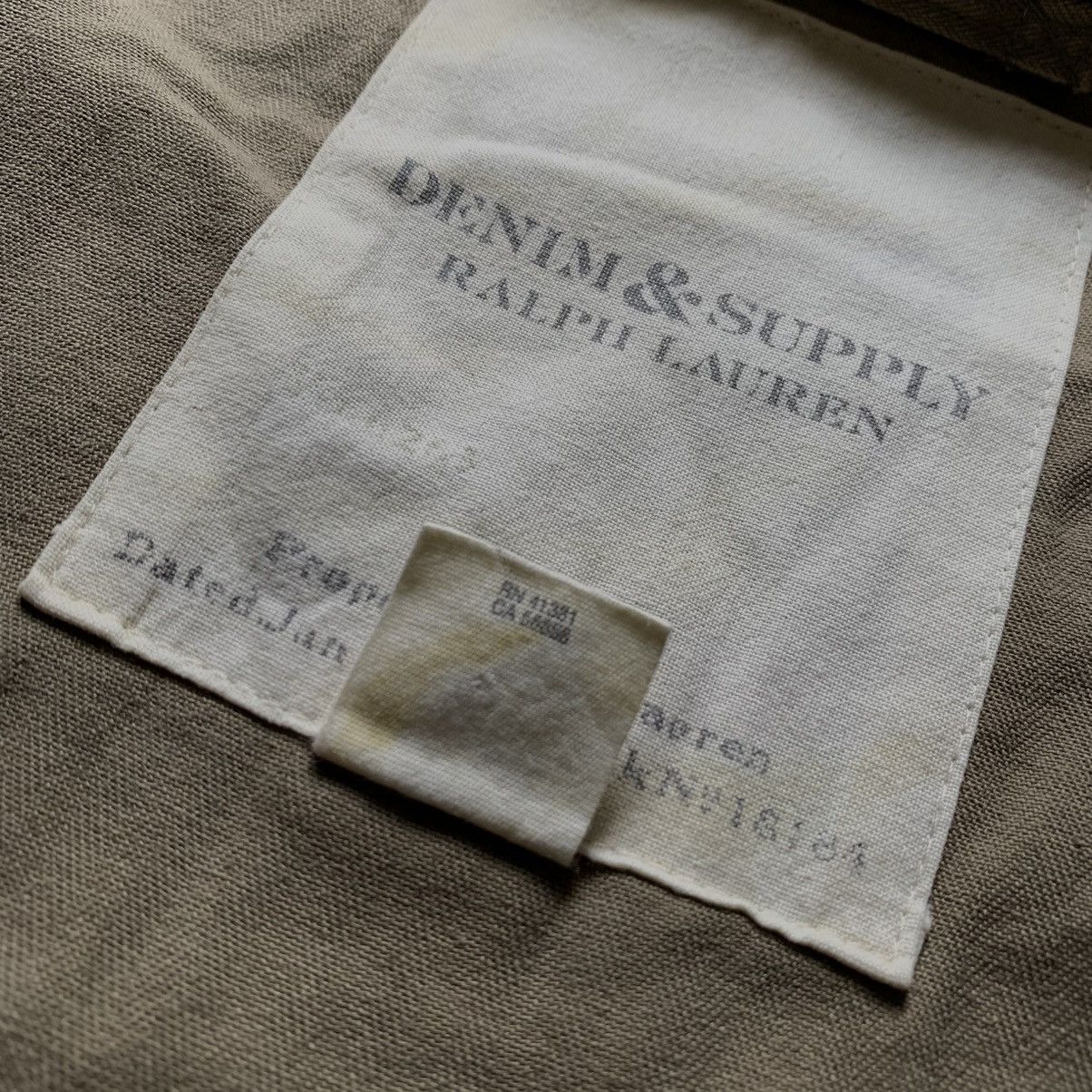 Vintage Denim & Supply Ralph Lauren M65 Hidden Hoodie Bono Lgb Style Size US L / EU 52-54 / 3 - 10 Thumbnail