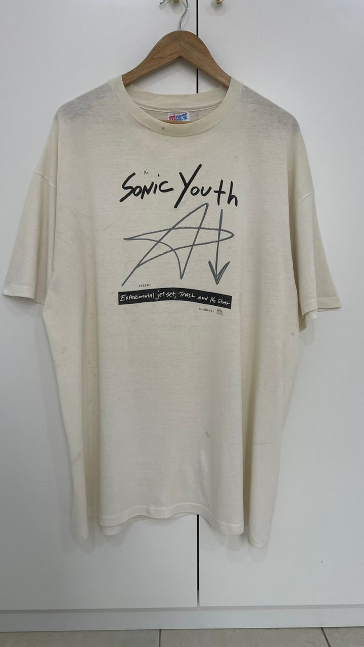 Band Tees × Vintage 94 sonic youth tees Size US XL / EU 56 / 4 - 1 Thumbnail