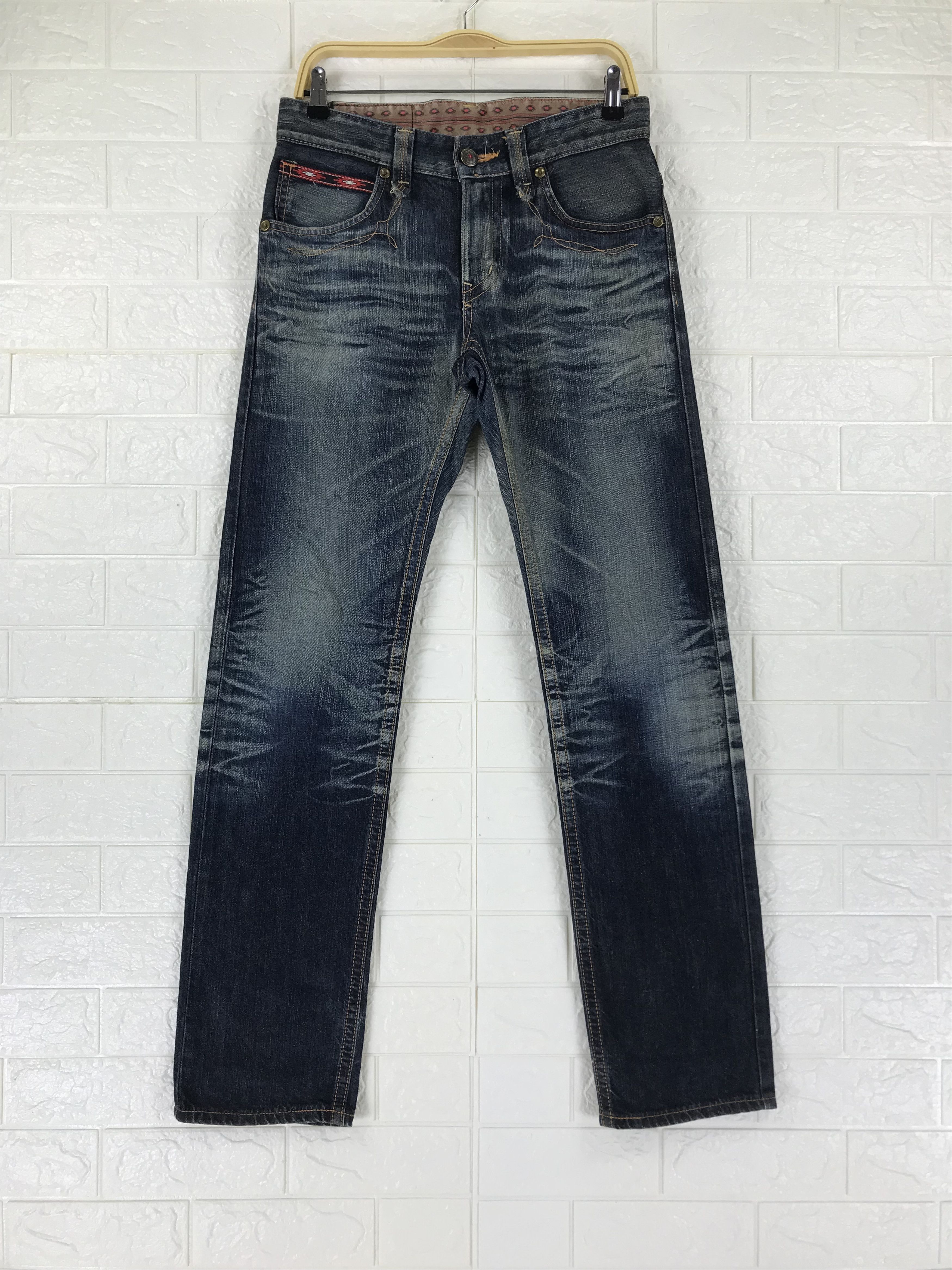 Edwin Vintage Edwin XV Faded Blue Jeans Size US 30 / EU 46 - 1 Thumbnail