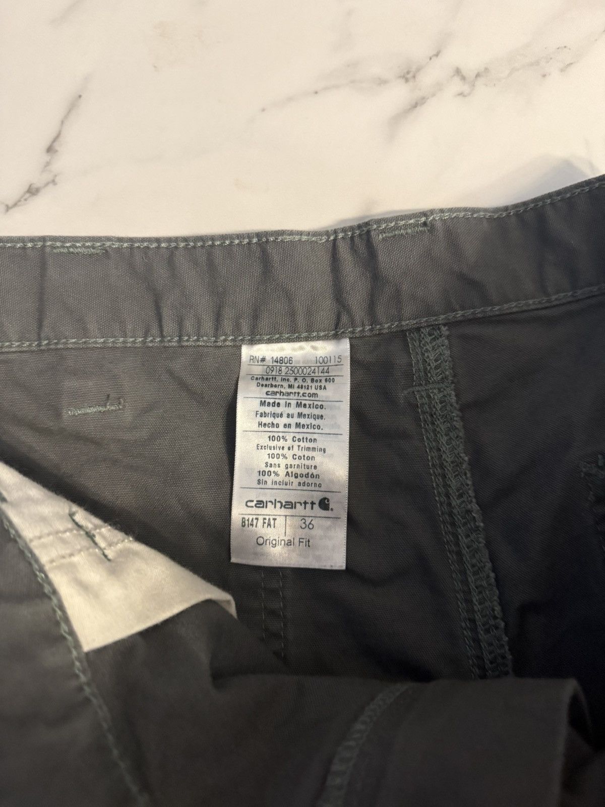 Carhartt Carhartt Baggy Carpenter Workwear Canvas y2k Shorts Size 36 Size US 36 / EU 52 - 5 Thumbnail
