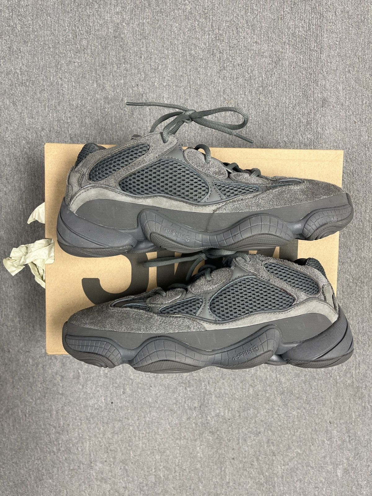 Yeezy Adidas Yeezy 500 ‘Granite’ Size US 9.5 / EU 42-43 - 3 Thumbnail