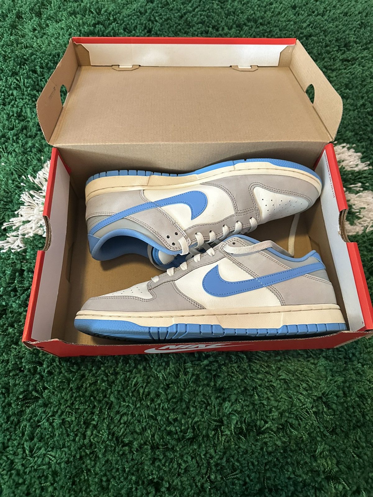 Nike Nike Dunk Low Athletic Dept. Sail University Blue Shoes 11 Size US 11 / EU 44 - 1 Thumbnail