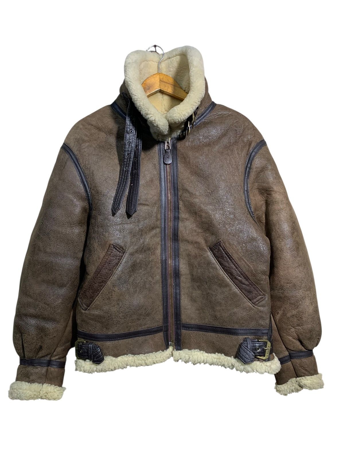 Avirex 🔥VTG AVIREX LTD SHEEPSKIN LEATHER JACKET TYPE B3 Size US M / EU 48-50 / 2 - 1 Thumbnail