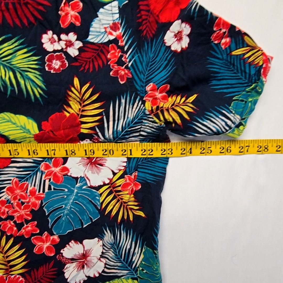 Original Penguin Original Penguin Hawaiian Shirt Floral Tropical Large Size US L / EU 52-54 / 3 - 8 Thumbnail