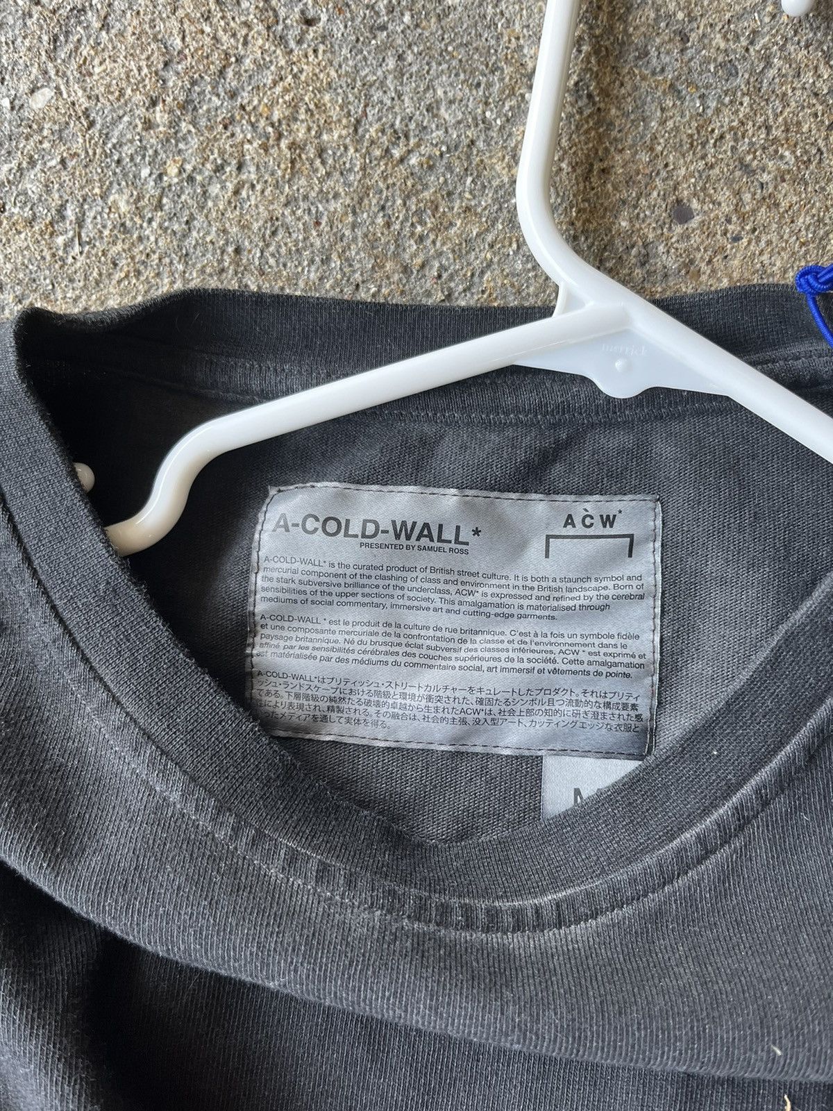 A COLD WALL designer long sleeve