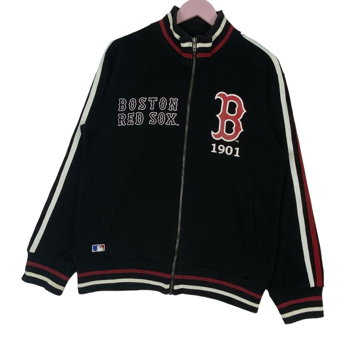 Designer × Vintage Boston Red Sox Full Zip Sweatshirt Crewneck Pullover Jumper Size US M / EU 48-50 / 2 - 3 Thumbnail