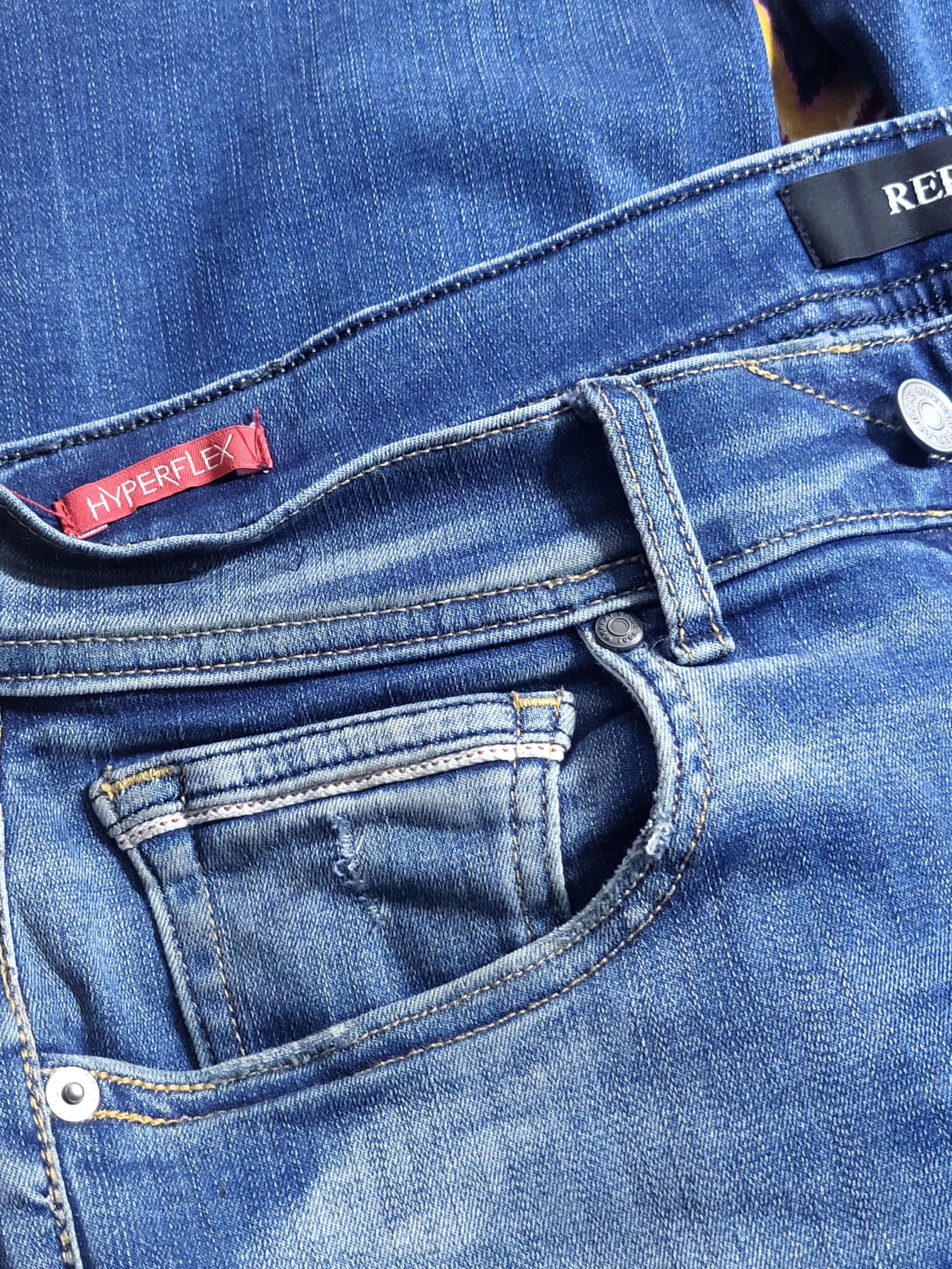 Replay Replay distressed jeans.Hyperflex technology. Size US 31 - 4 Thumbnail