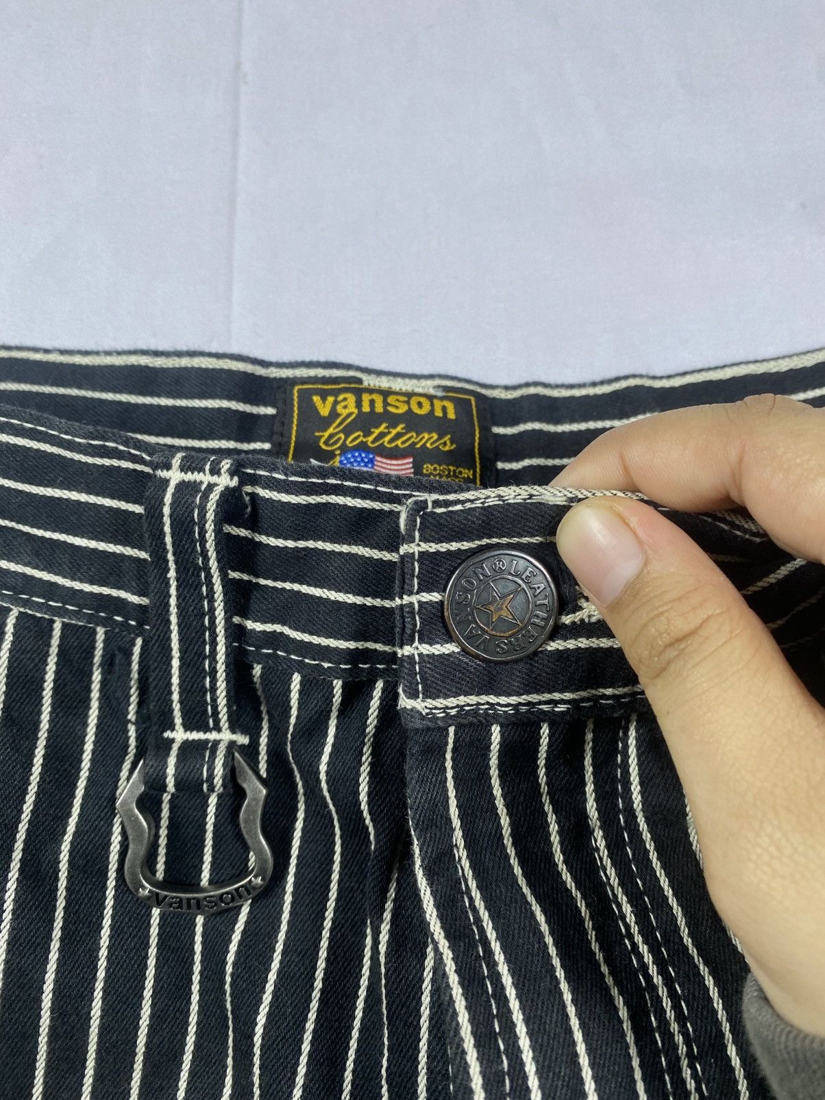 Vanson Leathers Vintage Venson Hickory Pants Size US 30 / EU 46 - 6 Thumbnail