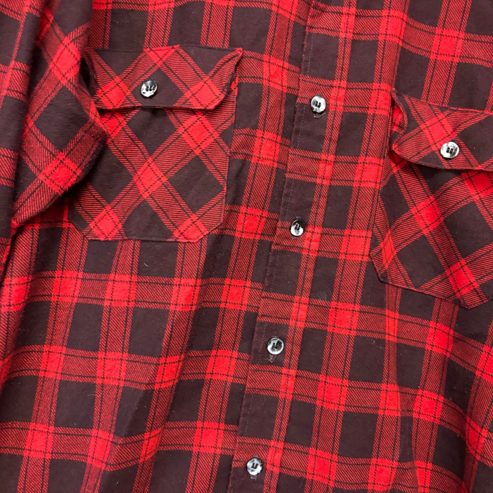 Fieldmaster Fieldmaster Flannel Plaid Shirt Fisherman Hiking USA Made Size US L / EU 52-54 / 3 - 5 Thumbnail