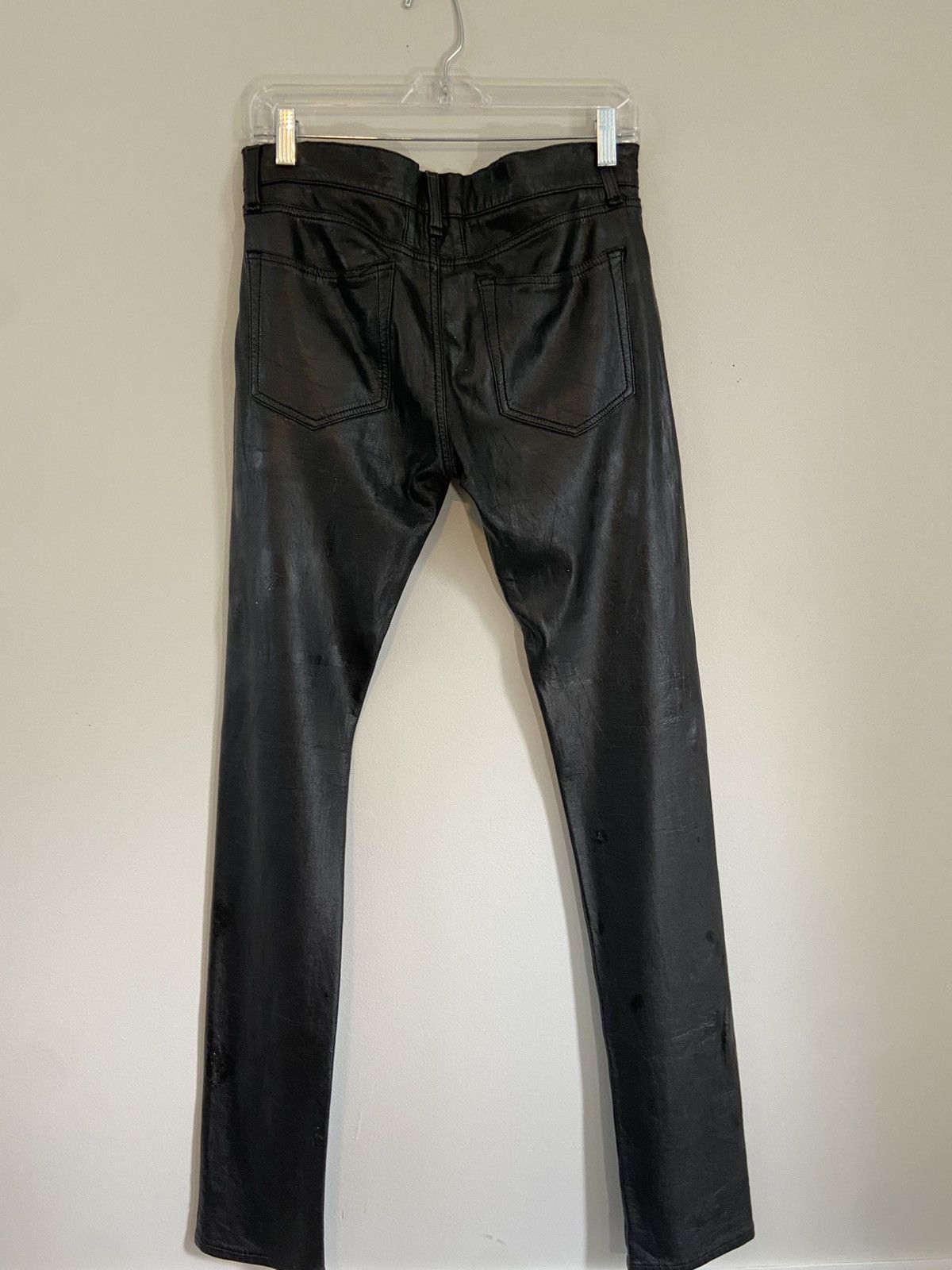 Saint Laurent Paris Saint Laurent polyurethane jeans Size US 29 - 6 Thumbnail
