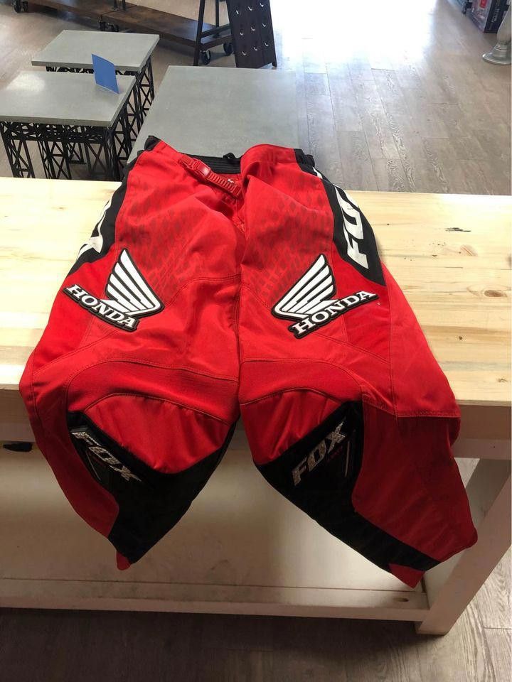 Fox Racing Fox Racing Womens Honda Red MX Pants - Size 34 Size 34" / US 12 / IT 48 - 1 Thumbnail