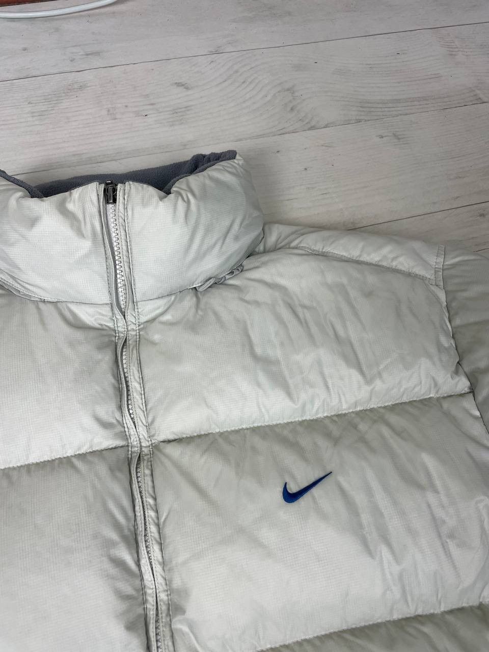 Nike Vintage Nike Puffer Jacket 00s Dowm Swoosh Size US XL / EU 56 / 4 - 9 Thumbnail