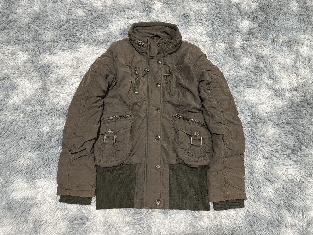 Japanese Brand 🔥Sick Y2K Ant Werpen Military Cargo Jacket Lgb Goa Size US M / EU 48-50 / 2 - 1 Thumbnail