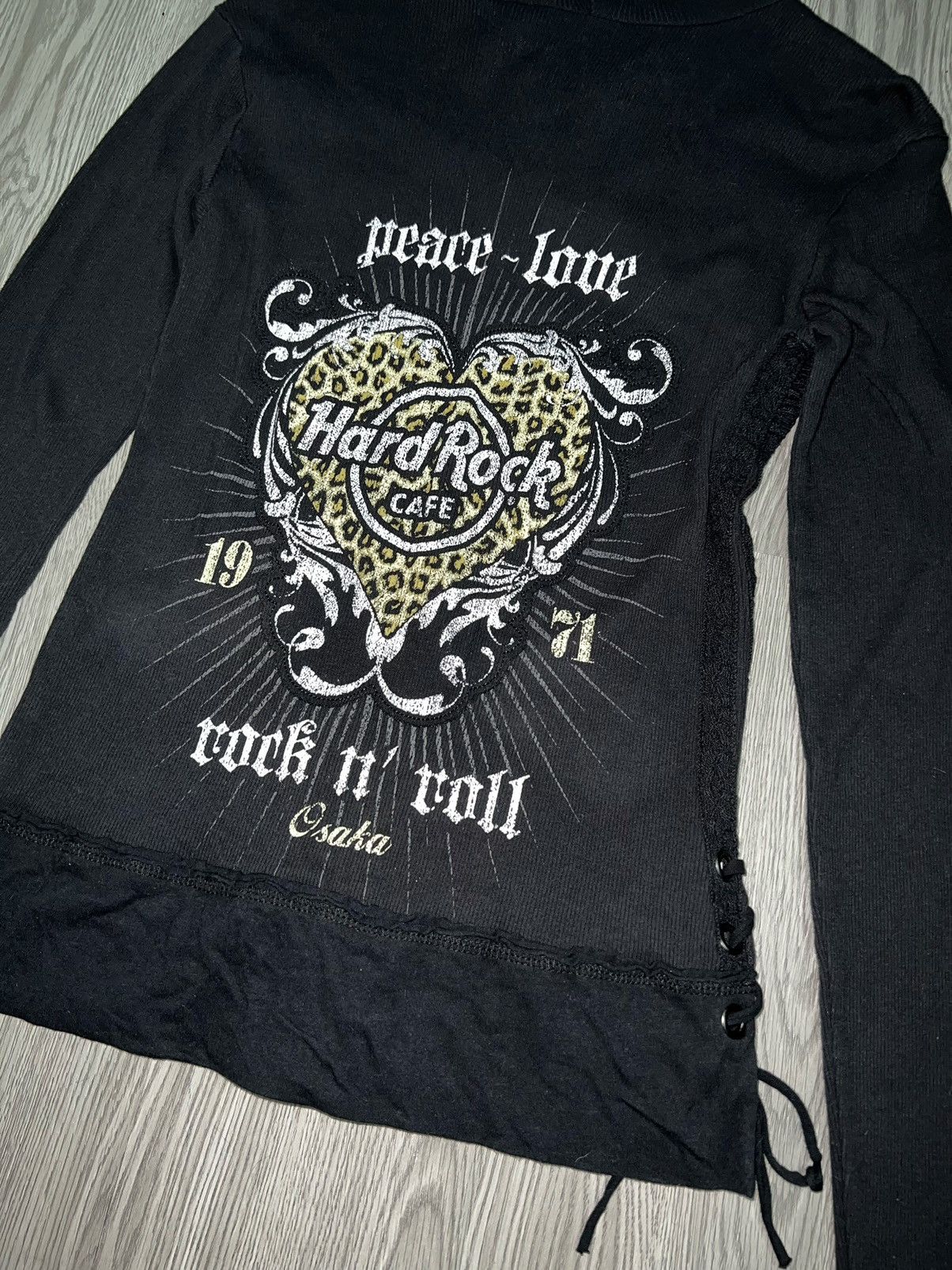 Hard Rock Cafe Hard Rock Osaka hoodie zip up 🦋🖤 Size M / US 6-8 / IT 42-44 - 3 Thumbnail