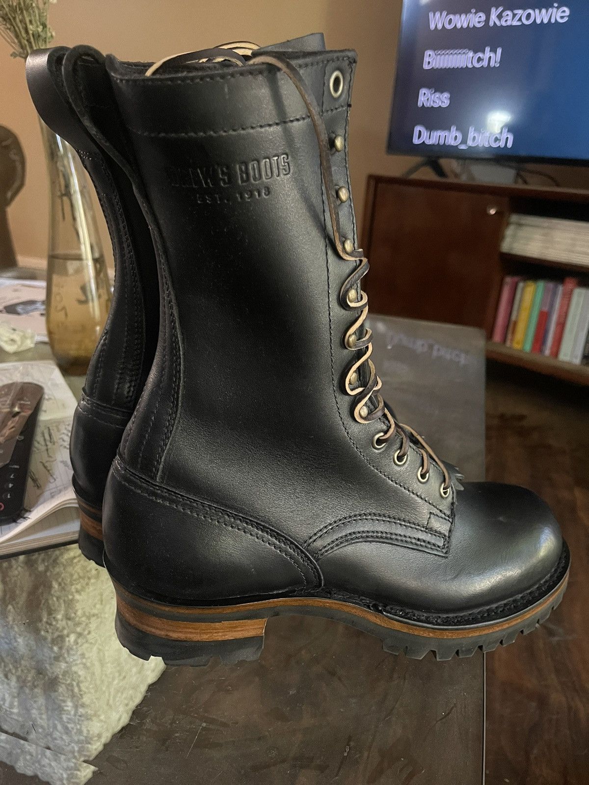 To Boot New York Drew Boots size 8 10" Size US 8 / EU 41 - 2 Thumbnail