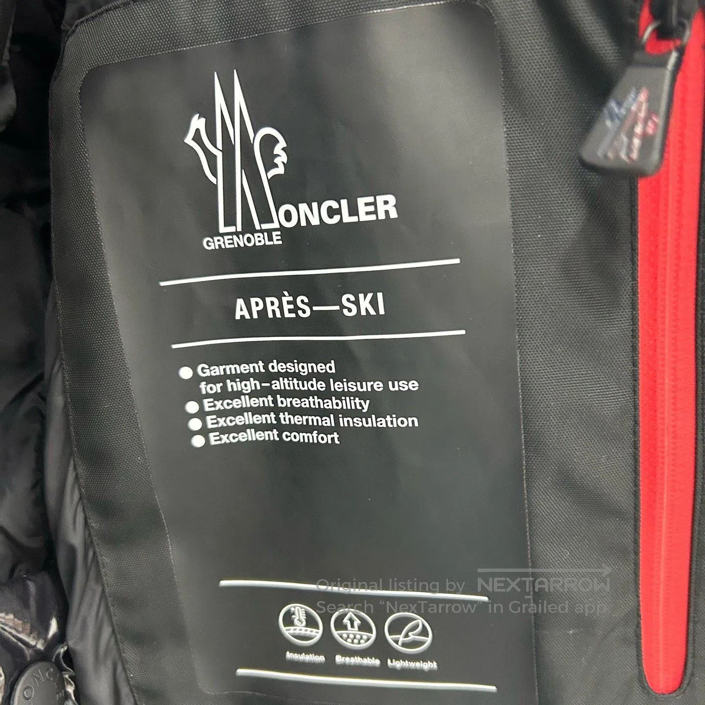 Moncler Moncler Fenis Black Waxed Leather Ski Puffer. Size M / US 6-8 / IT 42-44 - 4 Thumbnail