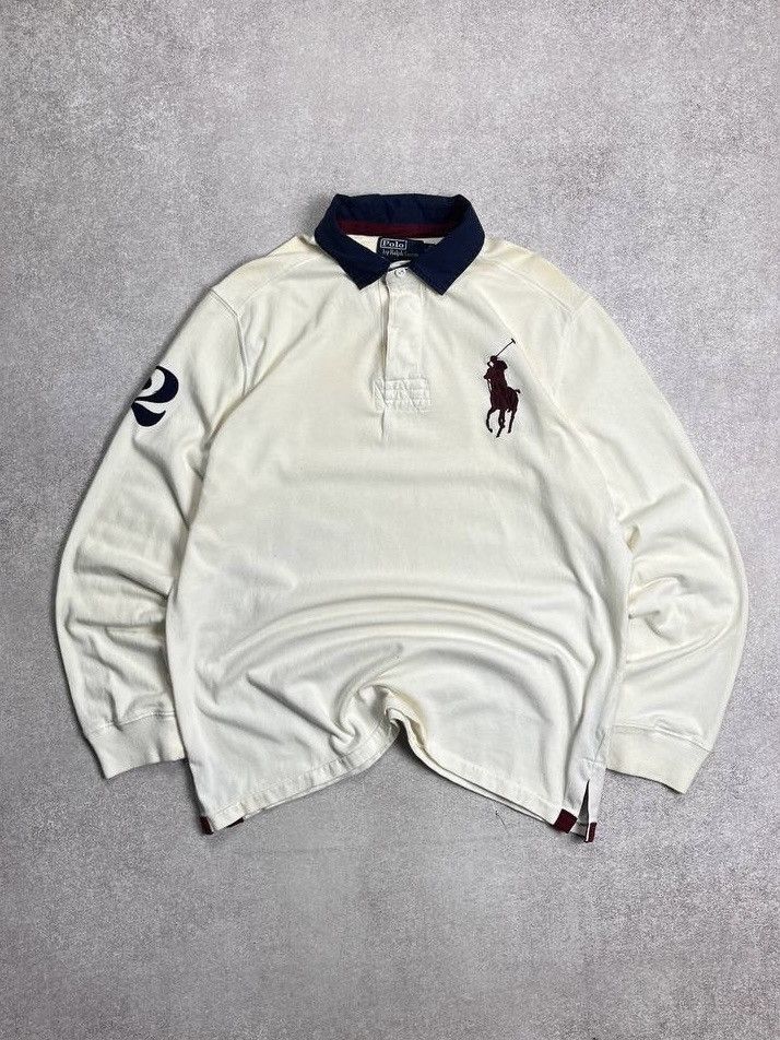 Polo Ralph Lauren × Vintage Vintage Polo Ralph Lauren Chief Keef Style Boxy Shirt L Size US L / EU 52-54 / 3 - 1 Thumbnail