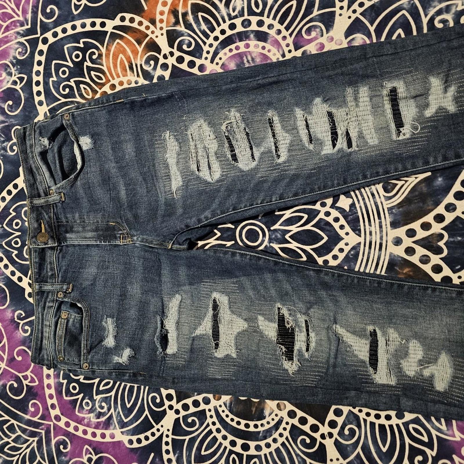American Eagle Outfitters American Eagle Outfitters Men's Blue Jeans Size US 32 / EU 48 - 4 Thumbnail
