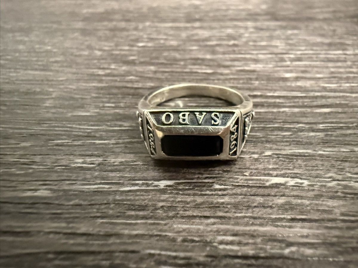 Thomas Sabo Thomas Sabo Sterling Silver Signet Ring–Black Onyx – Size 54 Size ONE SIZE - 2 Thumbnail