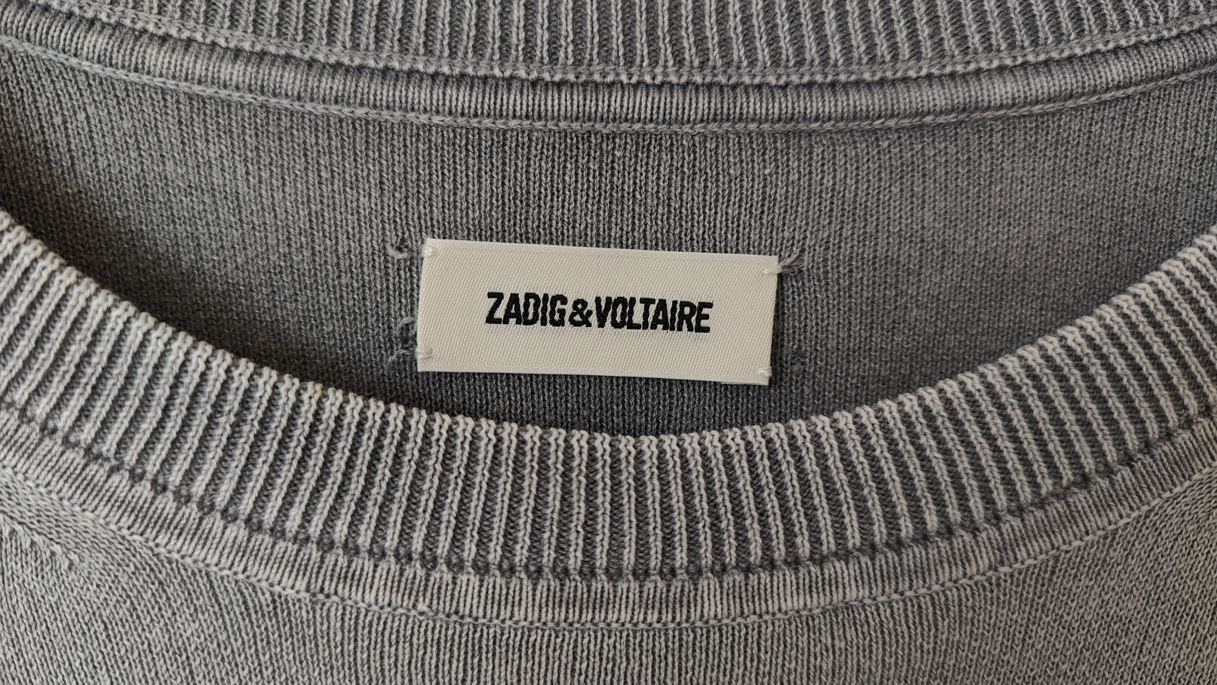 Zadig & Voltaire Zadig & Voltaire Cooper Smoo Peace Symbol Knitwear Size US M / EU 48-50 / 2 - 3 Thumbnail
