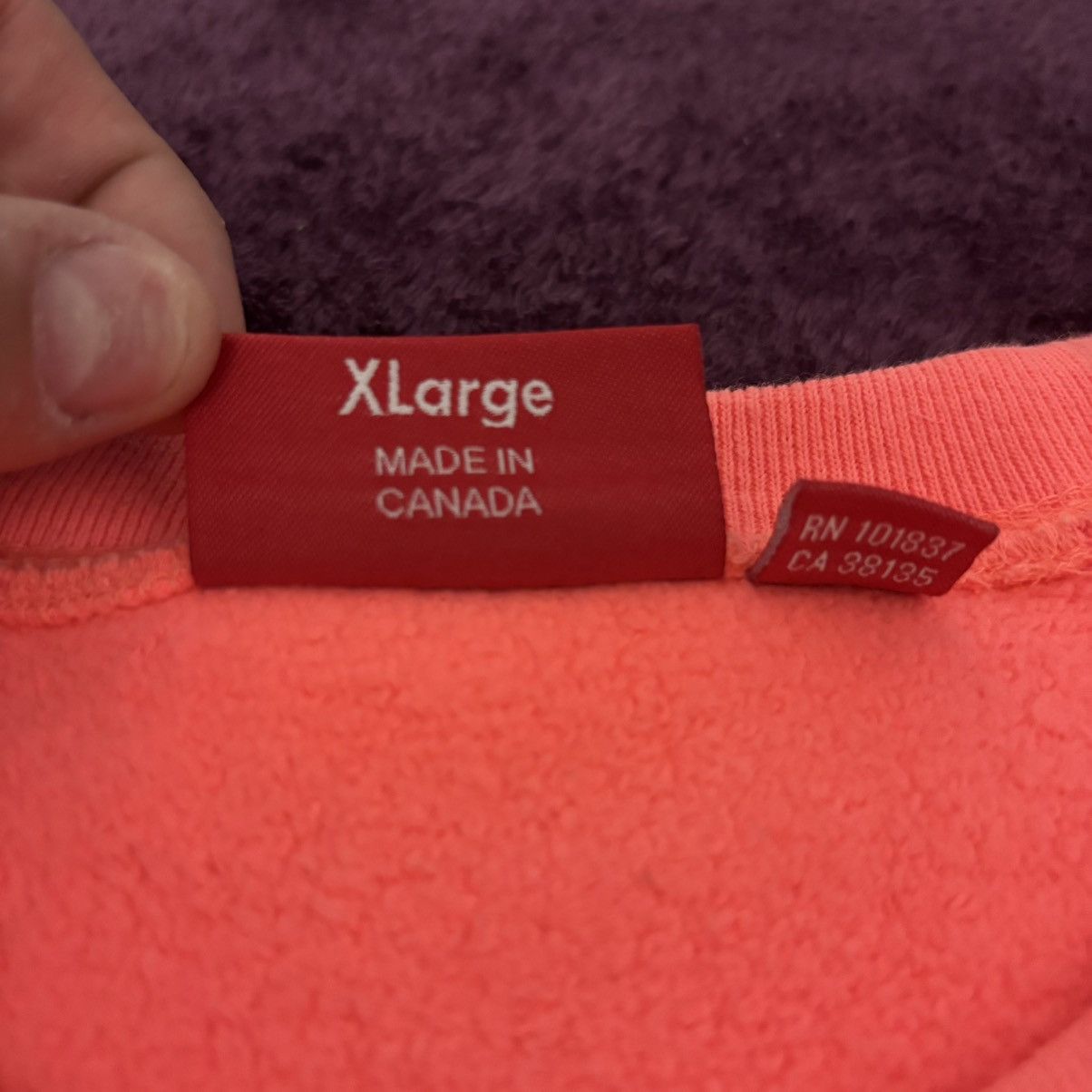 Supreme Supreme Box Logo Crewneck Fluorescent Pink Size US XL / EU 56 / 4 - 6 Thumbnail