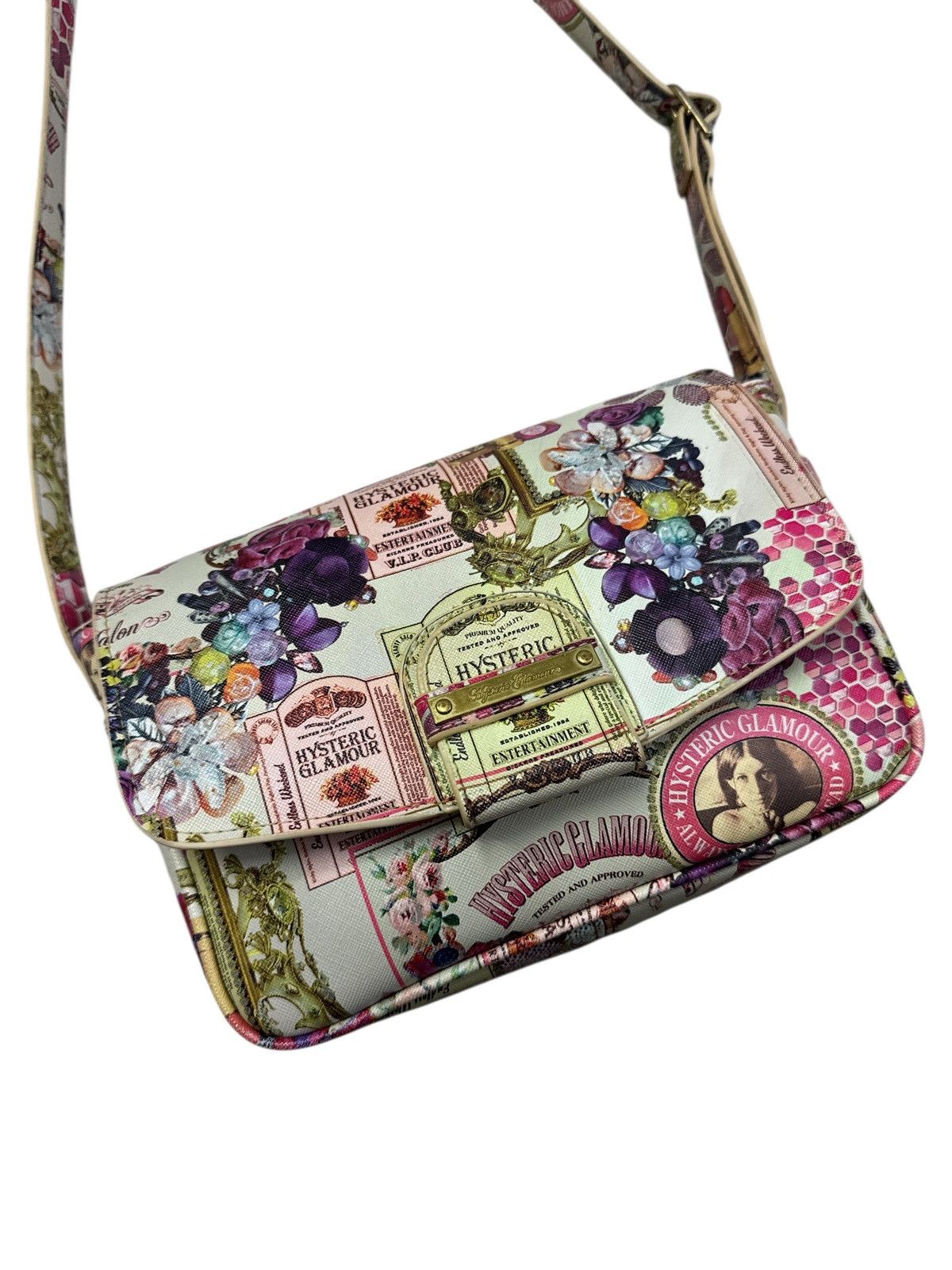 Hysteric Glamour HYSTERIC GLAMOUR FULLPRINT SLING SHOULDER BAG Size ONE SIZE - 1 Thumbnail