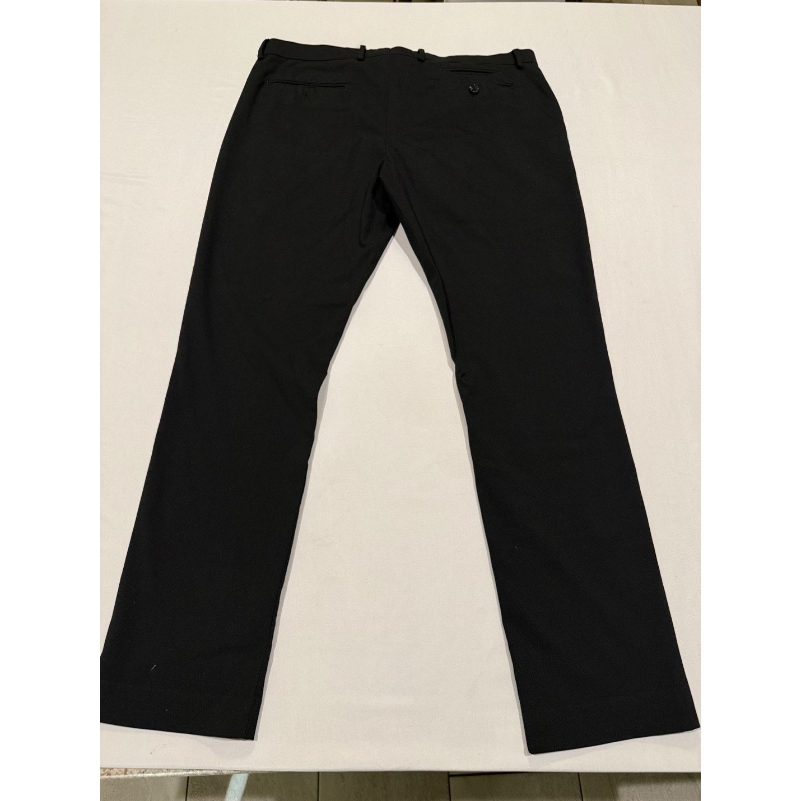 Murano Murano Men's Chino Pants 36 x 32 Black Evan Fit Stretch Slim Size US 36 / EU 52 - 2 Thumbnail
