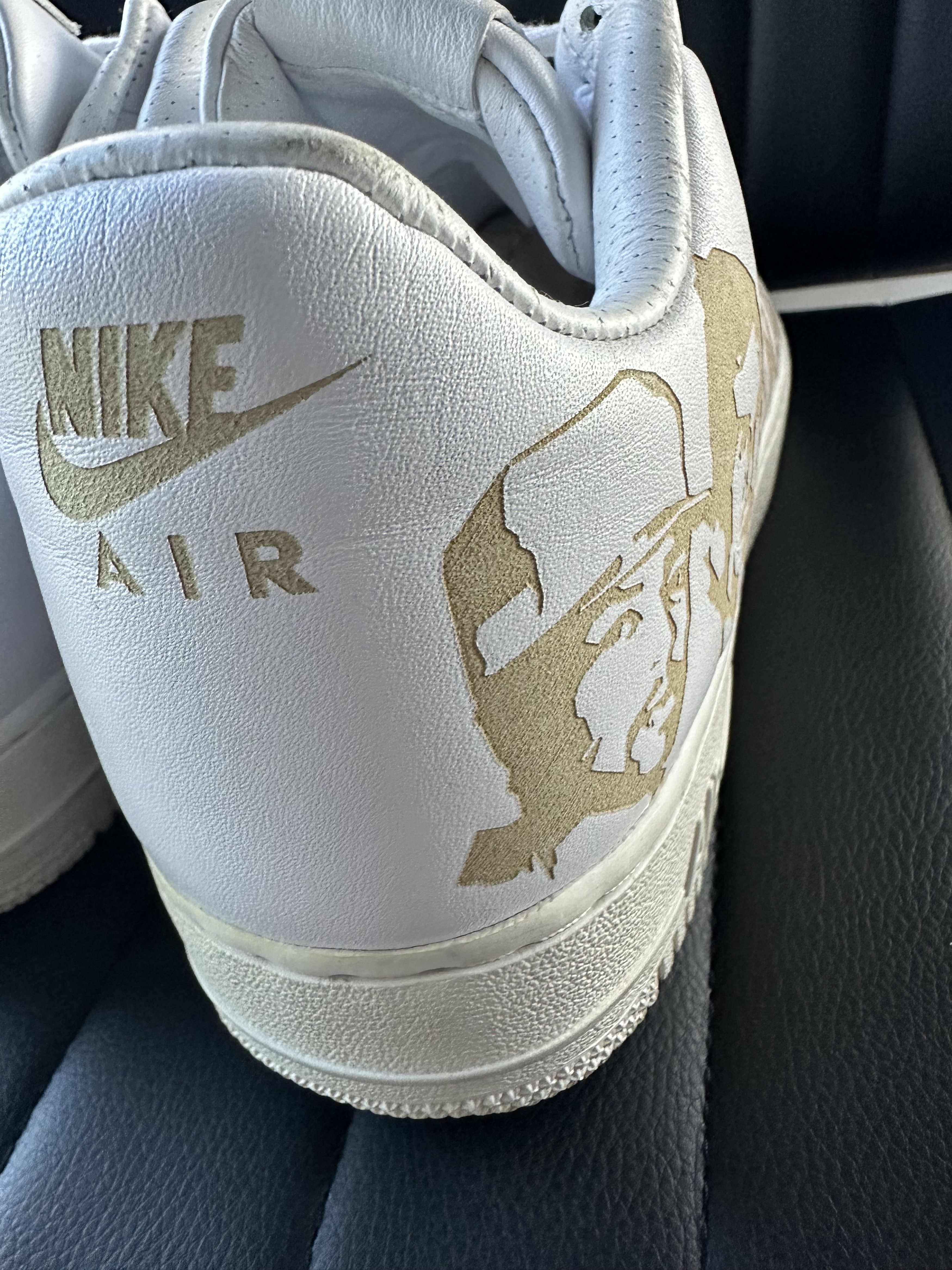 Nike PRE OWNED NIKE AIR FORCE 1 LOW '07 PRM "PLAYERS" Size US 11 / EU 44 - 10 Thumbnail