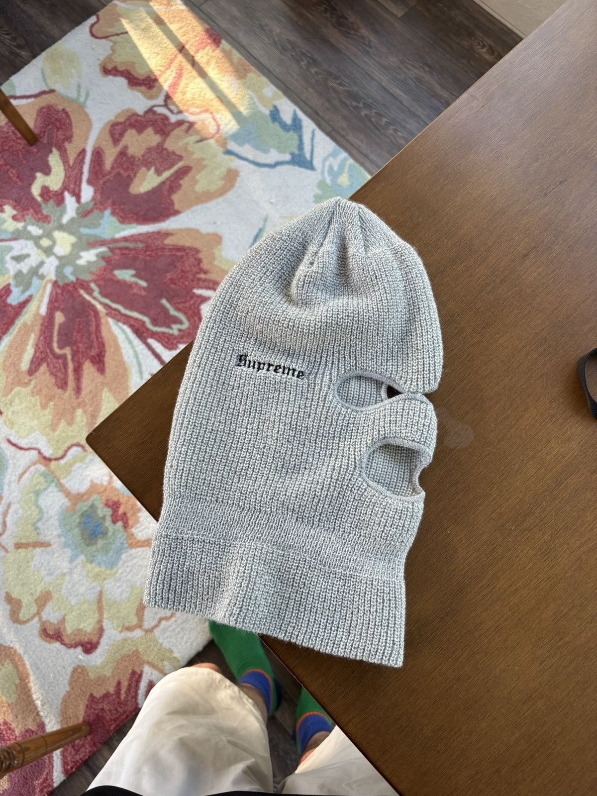 Supreme Supreme Reflective Balaclava FW23 Grey Size ONE SIZE - 1 Thumbnail