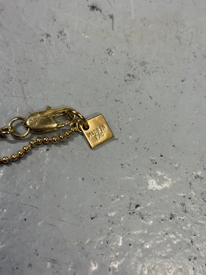 Alexander McQueen Alexander McQueen Razor Blade Pin Golden Necklace Size ONE SIZE - 7 Thumbnail