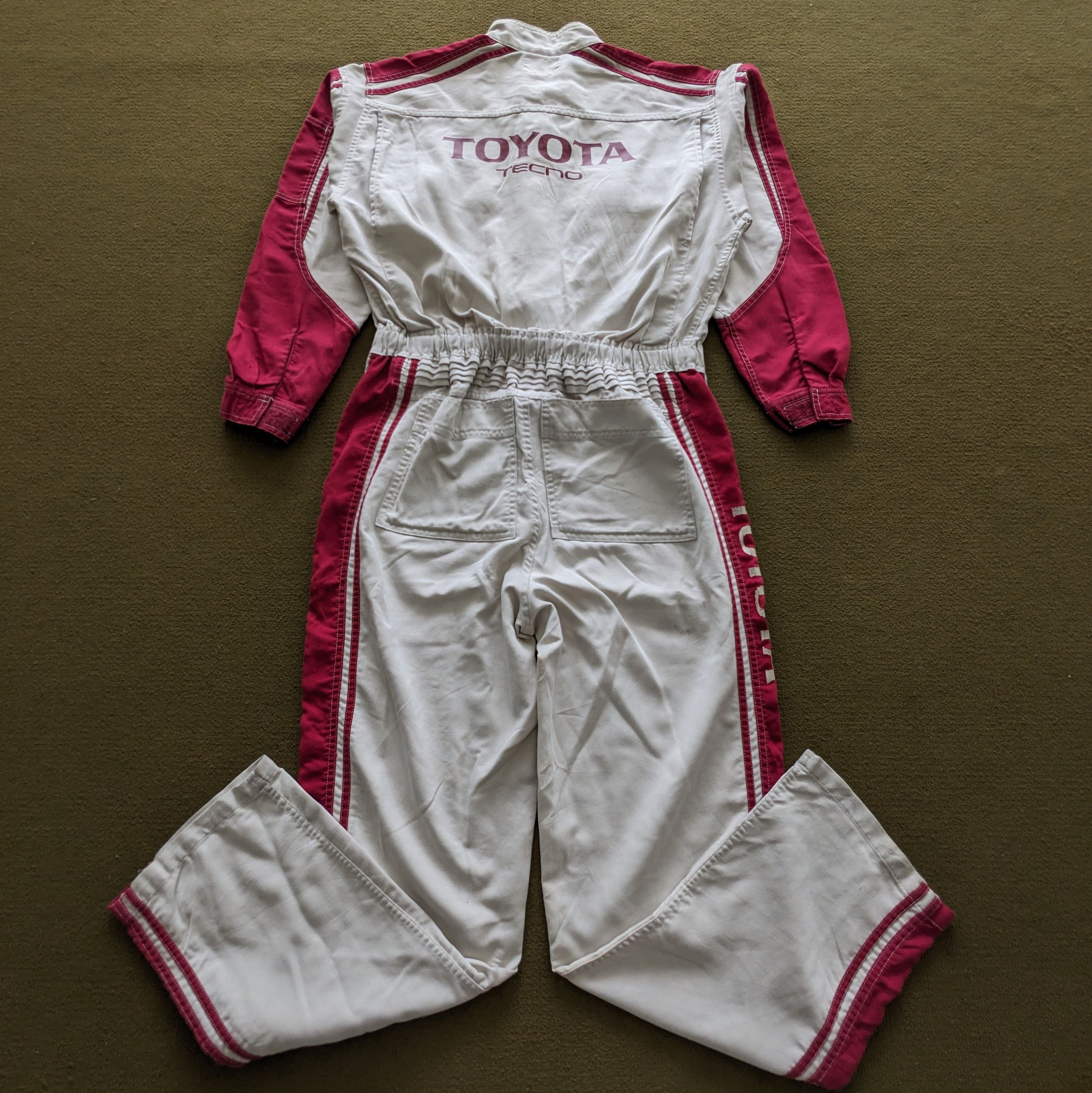 Vintage Vintage TOYOTA Motorsports Racing Coverall Workwear Jacket Size US XL / EU 56 / 4 - 1 Thumbnail