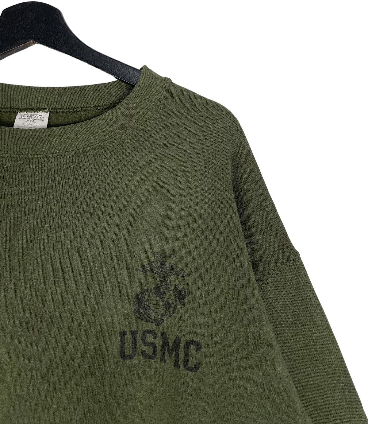Vintage VINTAGE USMC UNIFORM SWEATSHIRT Size US L / EU 52-54 / 3 - 5 Thumbnail
