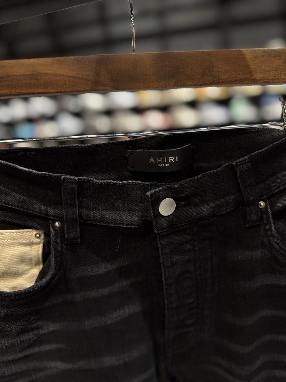 Amiri Size 32 - Amiri Wes Lang Patch Jeans 100% Authentic NEW Size US 32 / EU 48 - 8 Thumbnail