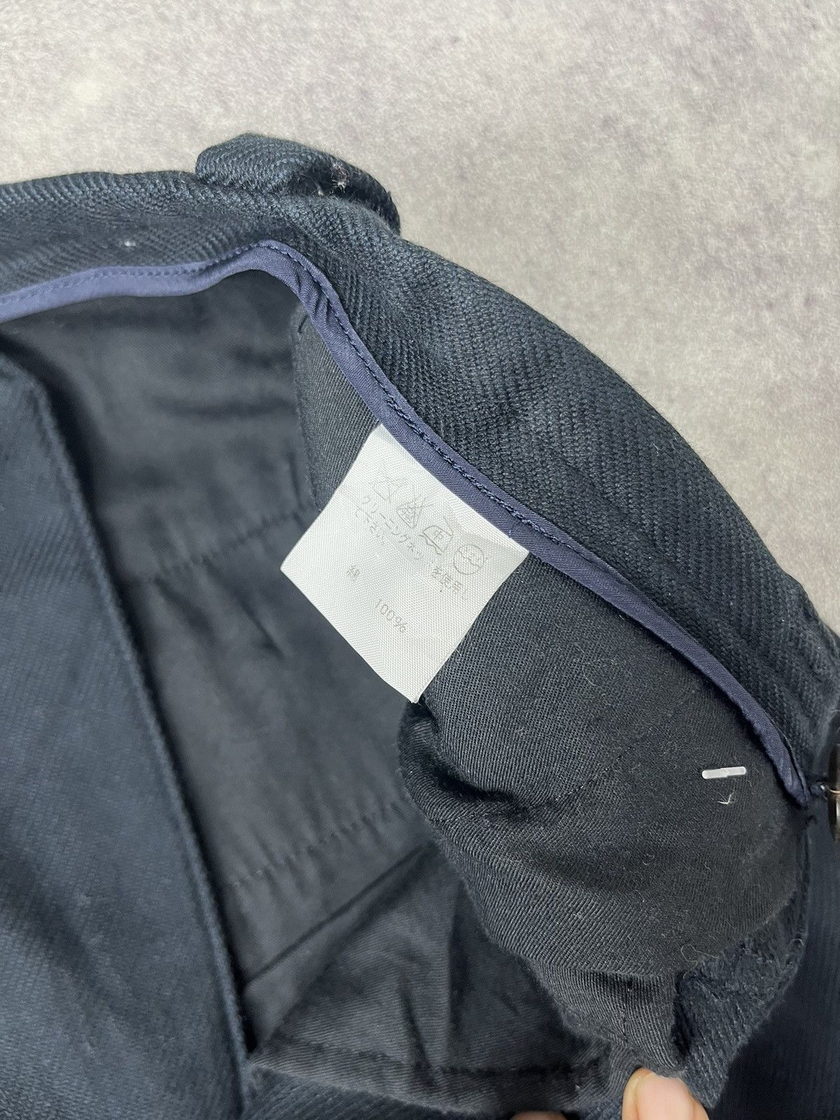 Hysteric Glamour × Issey Miyake × Japanese Brand Issey miyake trouser pants navy Size US 32 / EU 48 - 7 Thumbnail