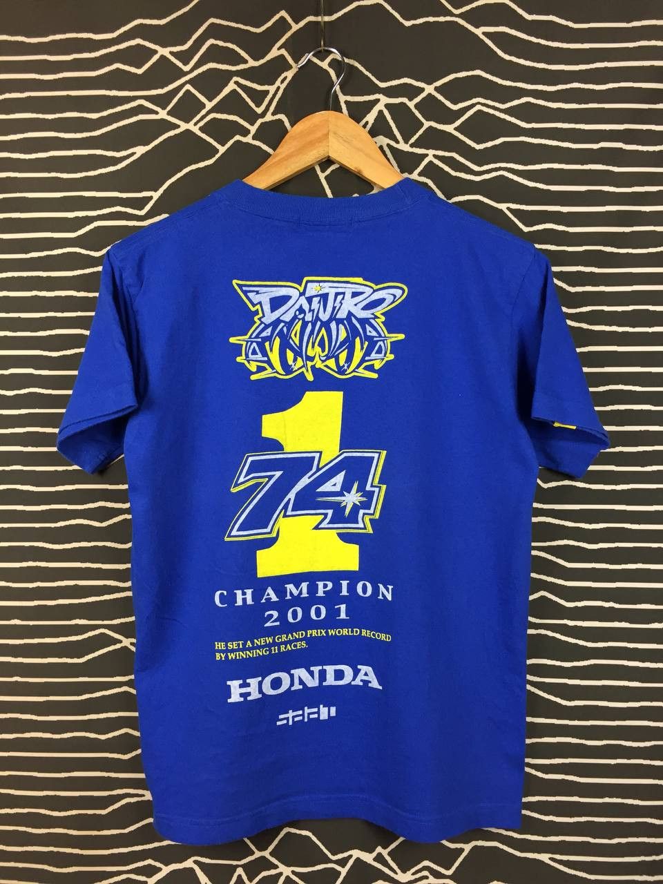 SHINICHIRO ARAKAWA Shinichiro Arakawa X Honda Daijiro Kato World Champion Tee Size US S / EU 44-46 / 1 - 1 Thumbnail