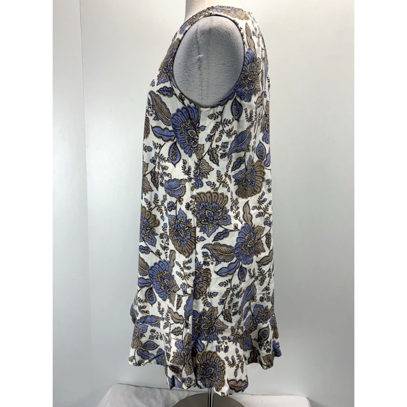 Tommy Hilfiger Tommy Hilfiger Shift Dress Women’s 10 Provincial Paisley Linen Blend Size L / US 10 / IT 46 - 2 Thumbnail