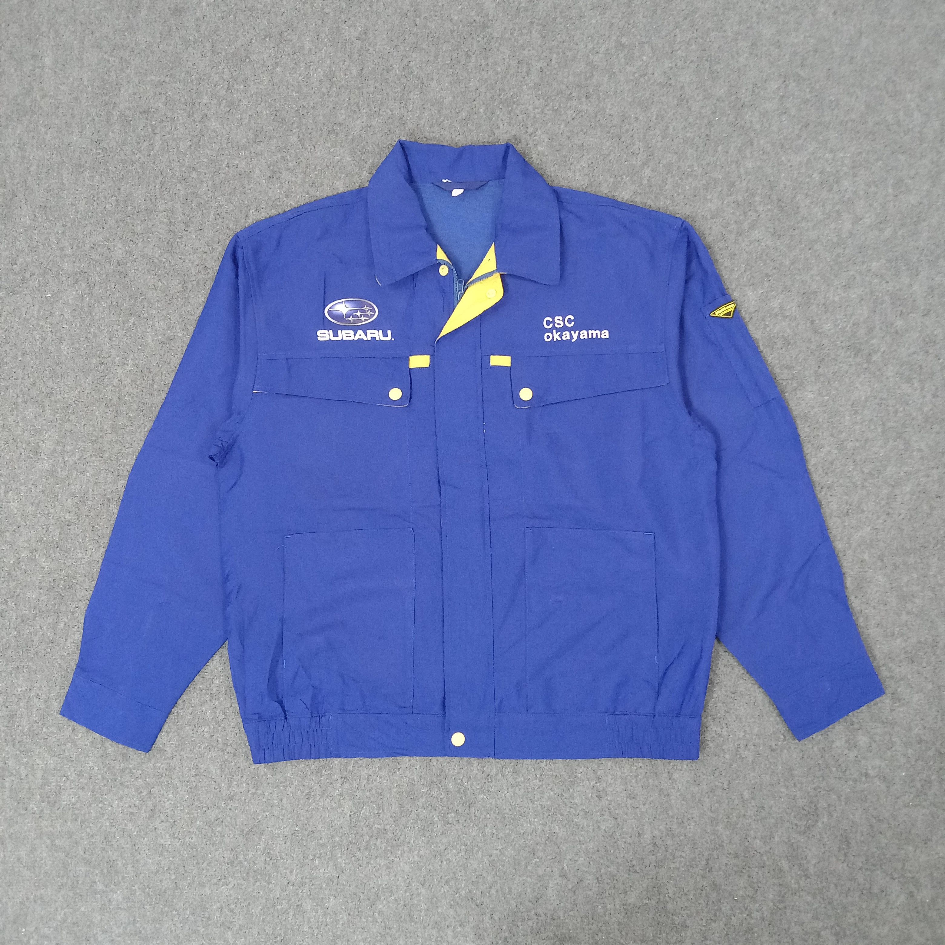 Vintage Subaru Japanese Motorsports Team Custom Art Jacket Size US M / EU 48-50 / 2 - 3 Thumbnail