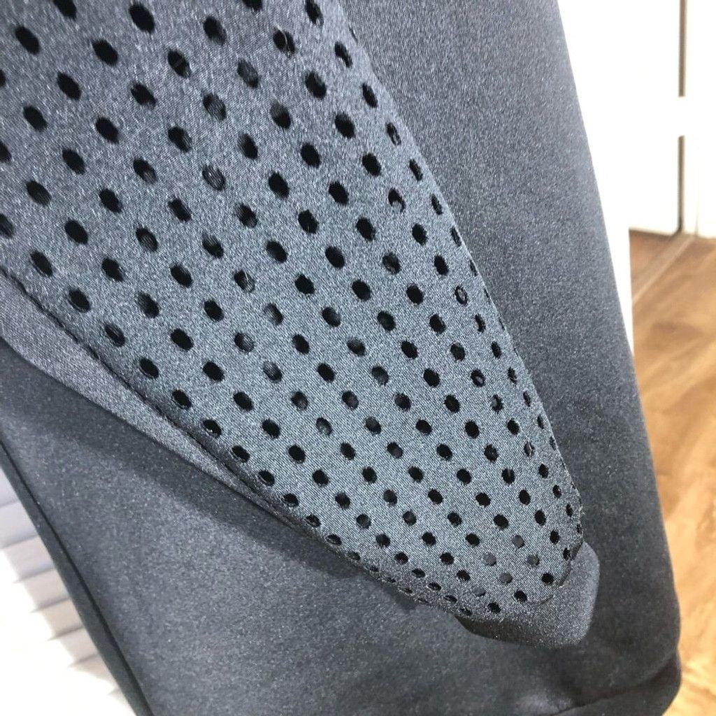 Fabletics Fabletics Sweatshirt Mini Dress black mesh Knee Length S Size S / US 4 / IT 40 - 12 Thumbnail