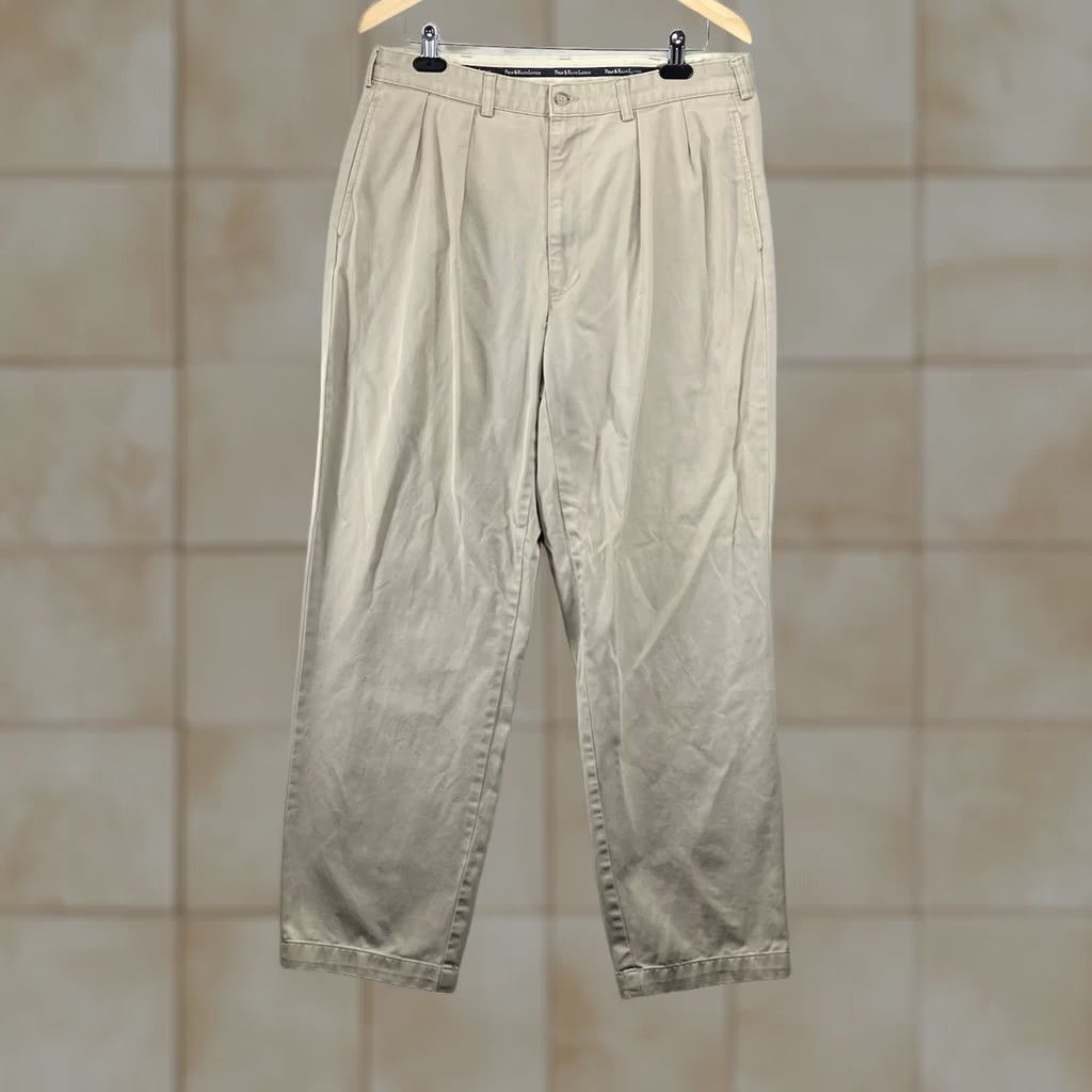 Polo Ralph Lauren VINTAGE Polo Ralph Lauren Andrew Pant Chino Beige 90s Mens Regular 35x31 Pants Size US M / EU 48-50 / 2 - 1 Thumbnail