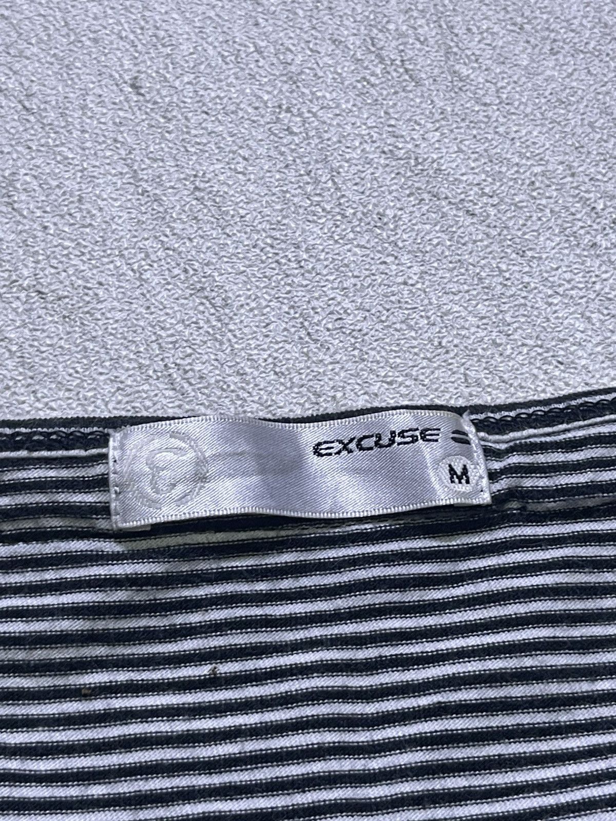 Japanese Brand Y2K EXCUSE long sleeve tshirt Size US M / EU 48-50 / 2 - 6 Thumbnail
