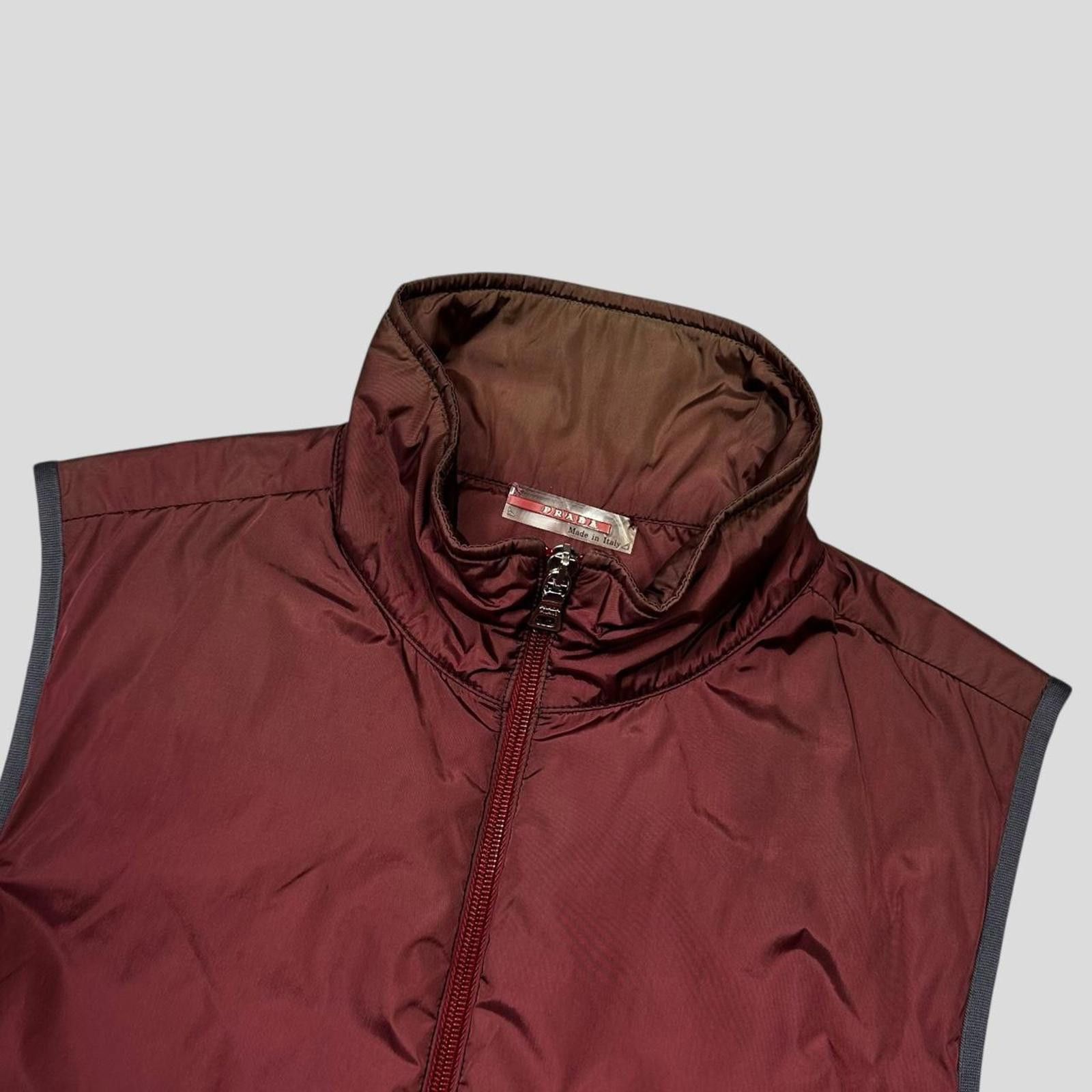 Prada Prada Sport 1999 Nylon Bondage Mesh Padded Gilet - IT48 S/M Size US M / EU 48-50 / 2 - 7 Thumbnail