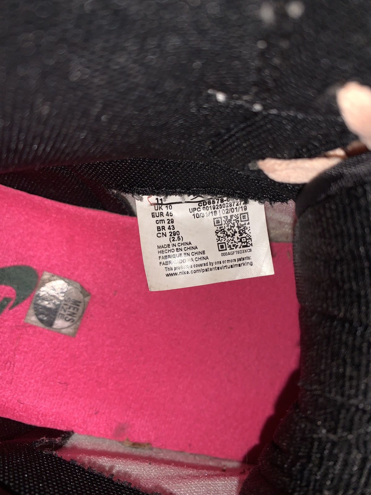 Nike Air jordan 1 SB RETRO HIGH OG NYC TO PARIS Size US 11 / EU 44 - 6 Thumbnail