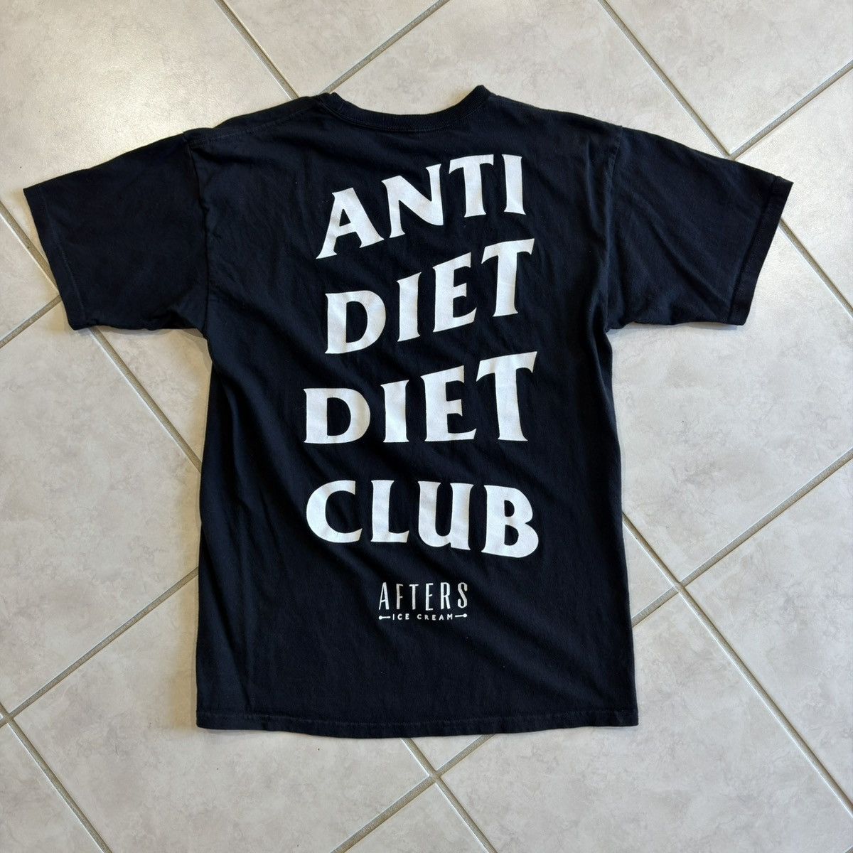 Other Afters Ice Cream “Anti Diet” T Shirt Medium Size US M / EU 48-50 / 2 - 2 Thumbnail