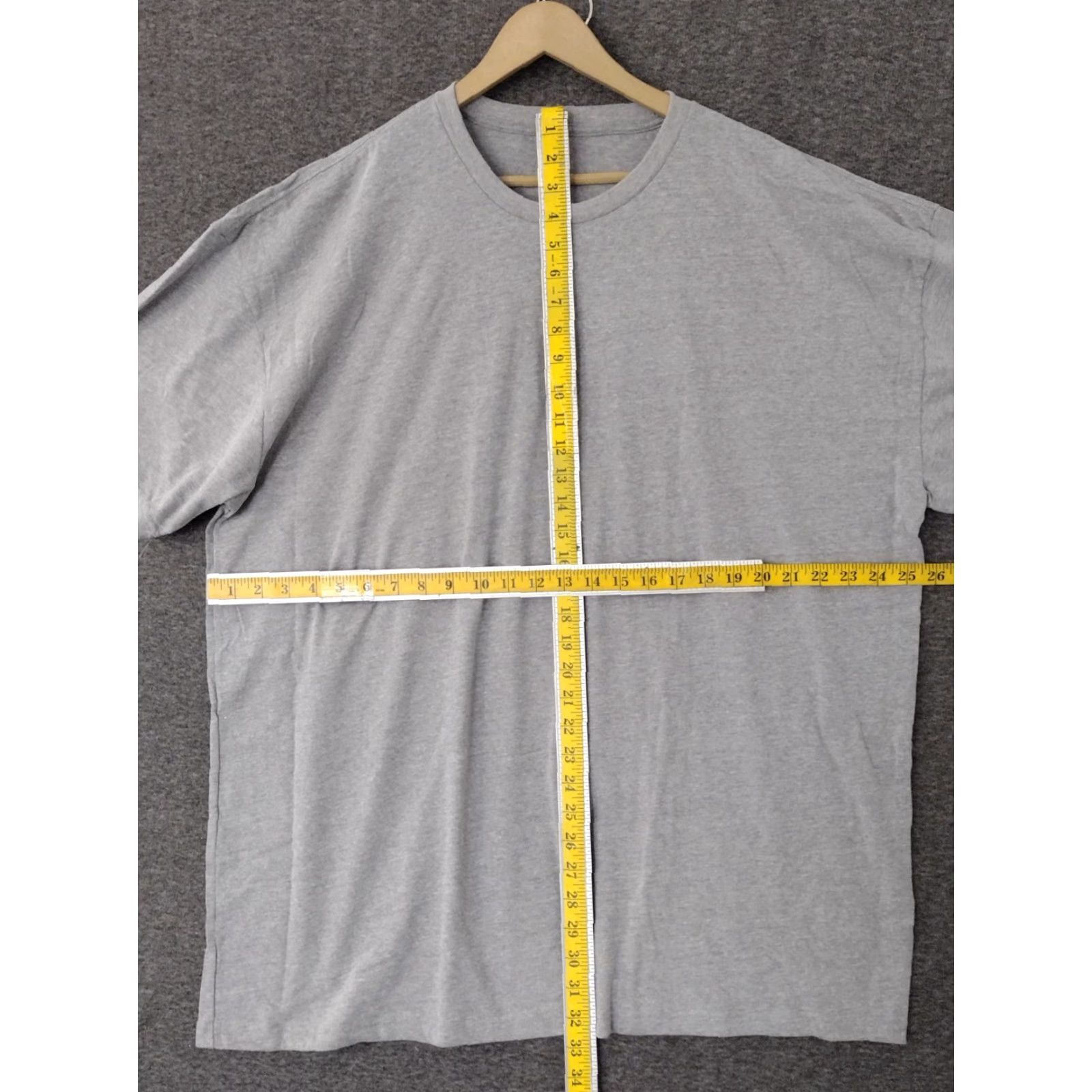 Next Level Next Level Apparel T-Shirt Men Gray 3XL Crew Neck Short Sleeves Size US XXL / EU 58 / 5 - 4 Thumbnail