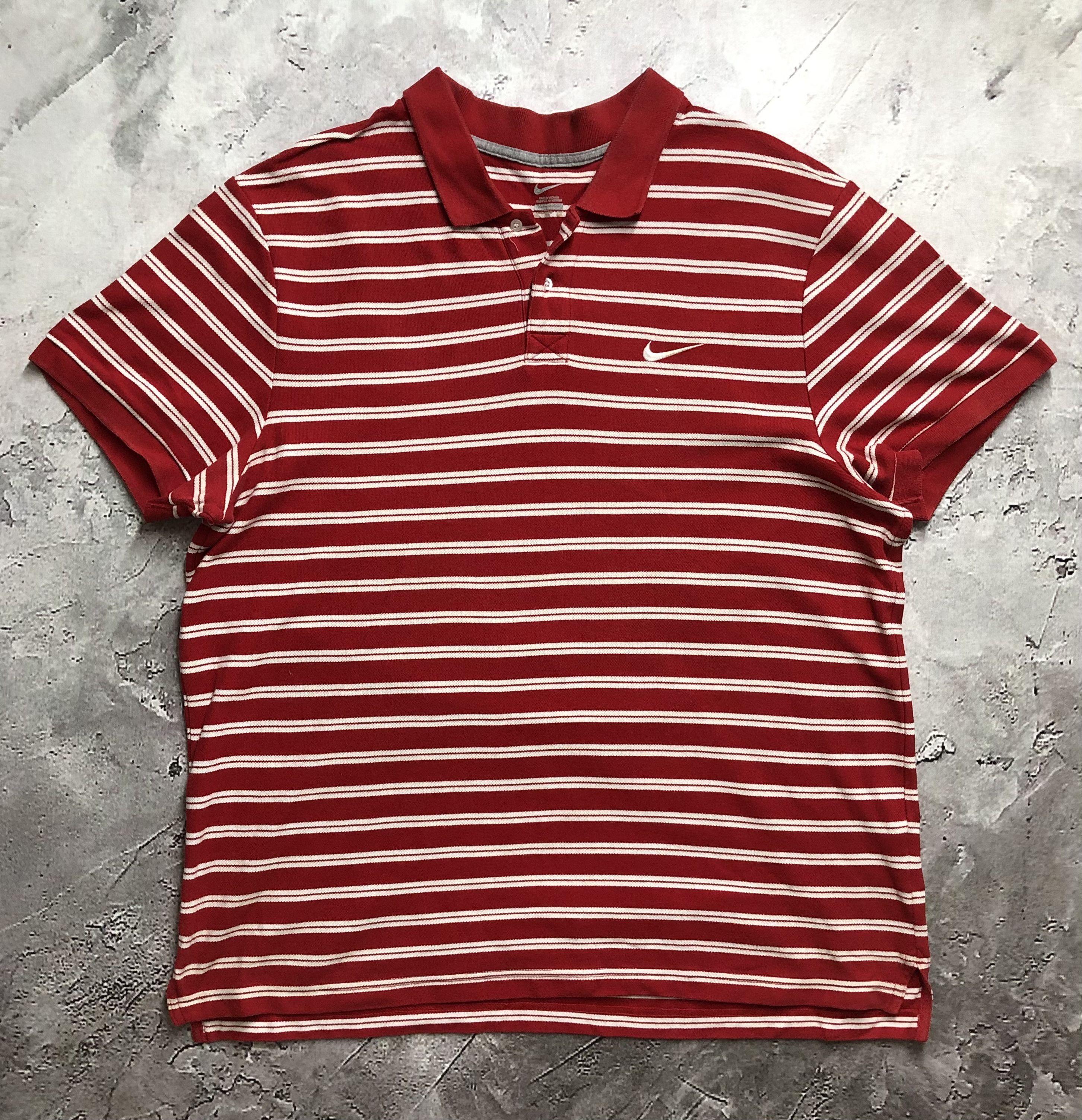 Stussy × Vintage Vintage Stussy Equipped Polo Sun Faded Tee